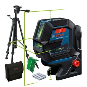 Bosch gcl 2-50 g + bt 150 livella laser professionale a linee verdi con treppiede 0601066m01 0601066m01 - dettaglio 1