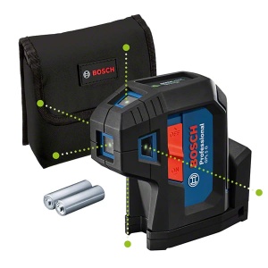 Bosch gpl 5 g livella laser professionale a 5 punti verdi 0601066p00 0601066p00 - dettaglio 1