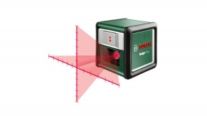 Bosch hobby quigo plus livella laser multifunzione per squadri 2 linee rosse 0603663600 603663600 - dettaglio 1
