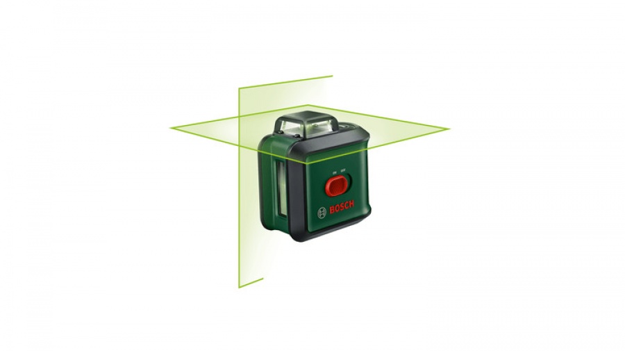 Bosch hobby universallevel 360 set livella laser multifunzione per squadri 2 linee verdi con treppiede 0603663e03 603663000.00 - dettaglio 1