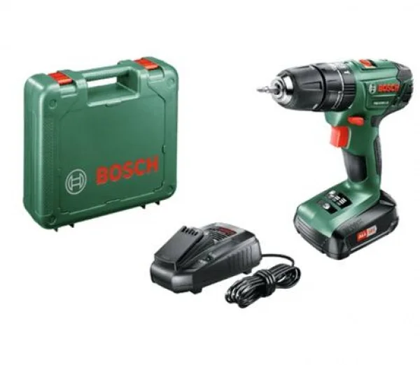 Bosch Hobby PSB 1800 LI-2 Trapano avvitatore a percussione 18 V