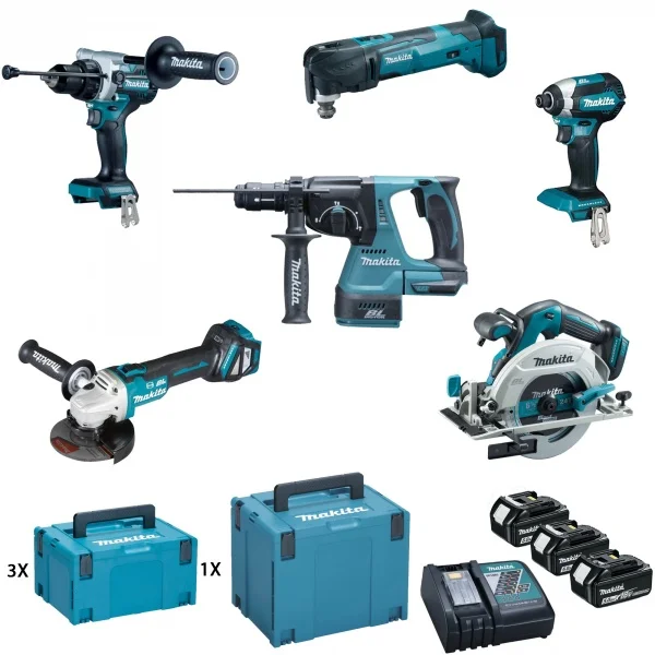 Trapano A Percussione Cordless 18V SDS Plus - Senza Spazzole 1.8J - 4 Funzioni Con 6 Punte - Foto 10