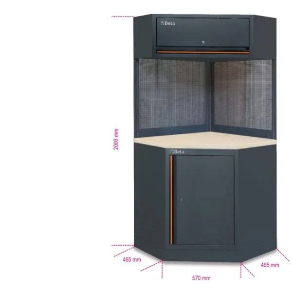 Beta C45PRO C/W Angolo completo autoportante arredamento officina - 045000411