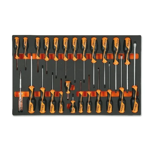 Beta m195 termoformato morbido con set di cacciavite 25 pz. - dettaglio 1