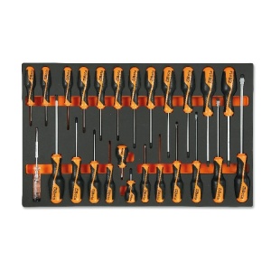 Beta m195 termoformato morbido con set di cacciavite 25 pz. - dettaglio 1