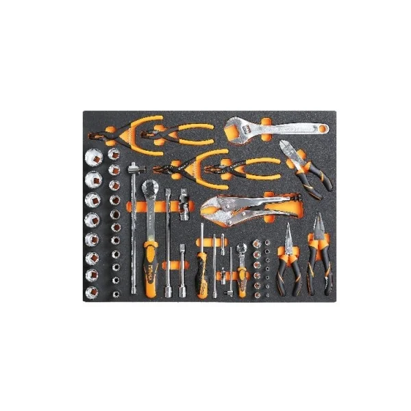 Beta mb37 52 pz. termoformato morbido con bussole e pinze - dettaglio 1