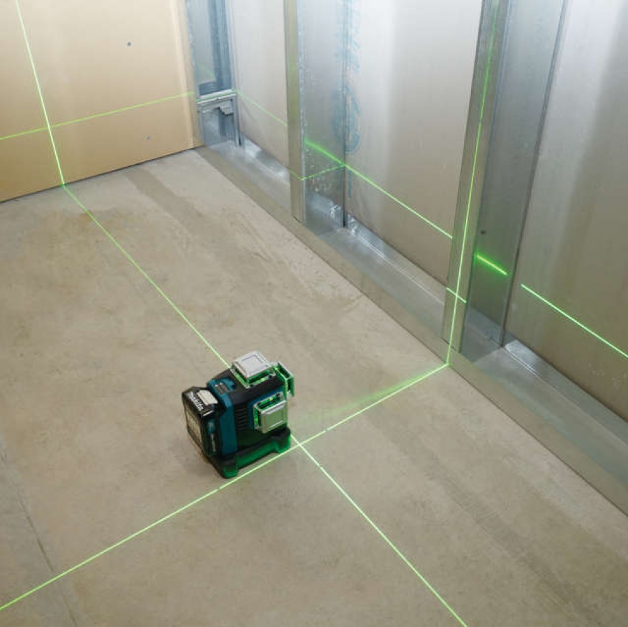 Makita sk700gd livella laser 3 linee verdi 12 v senza batterie - dettaglio 4