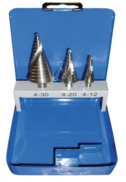 Makita P-69951 Set svasatori a gradino per metallo 3 Pz.