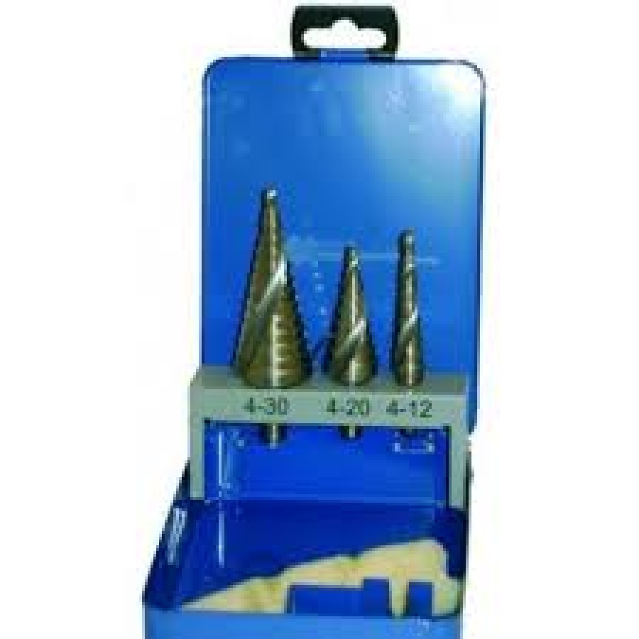 Set 3 Svasatori a gradini Makita art. P-69951 mm. 4-30 , 4-20 , 4-12