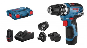 Bosch gsr 12v-35 fc trapano avvitatore 12 v full set - dettaglio 1