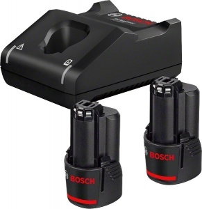 Bosch gal 12v-40 + gba 12 v set batterie e caricabatterie 1600a019r8 - dettaglio 1