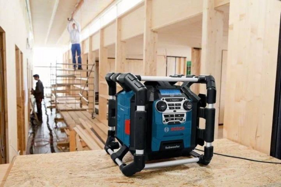 Bosch gpb 18v-5 sc radio da cantiere 06014a4100 - dettaglio 2