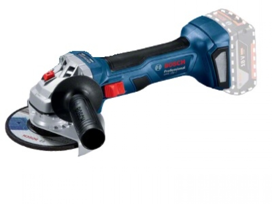 Bosch Kit Utensili 18V GWS 18V-7 + GSB 18V-55 con batterie 4,0 Ah e caricabatterie - 0615990M4A