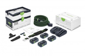 Festool CTLC SYS HPC 4,0 I-Plus Unità mobile d'aspirazione a batteria 36 V