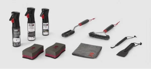 Weber 18283 Kit di pulizia per barbecue in acciaio