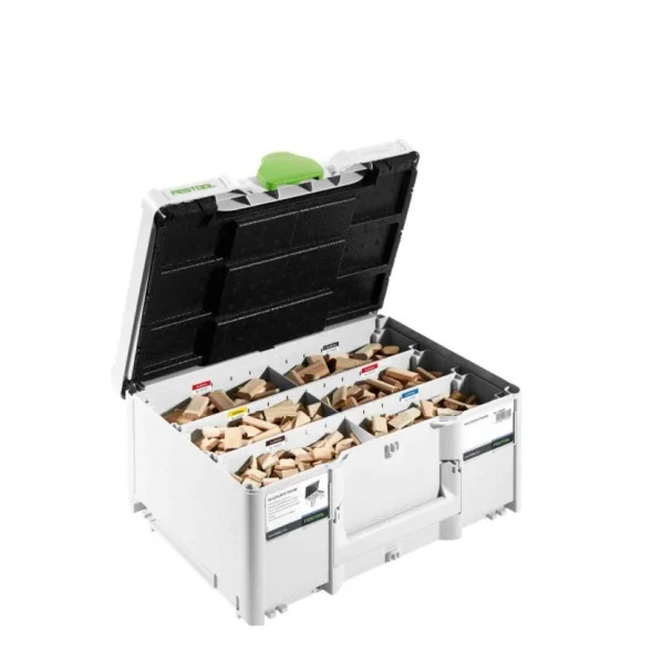 Festool DS 4/5/6/8/10 1060 BU Assortimento frese e tasselli Domino per fresatrice DF 500