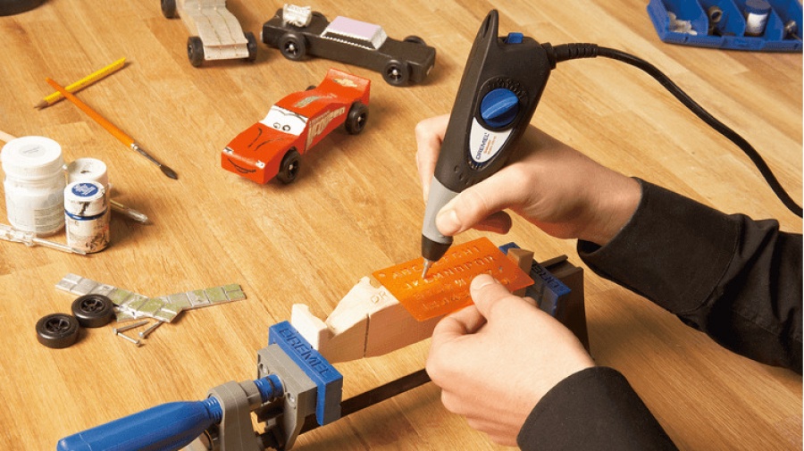 3 Pezzi Dremel 9924JA Punte per Engraver 290JM 