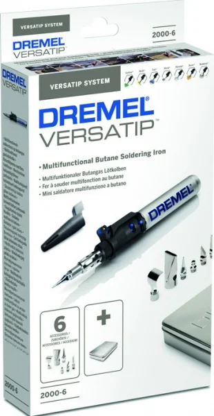 Dremel Versatip 2000-6 Mini saldatore a butano