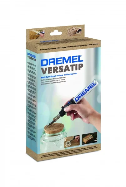Dremel Versatip 2000-6 Hobby Mini saldatore a butano