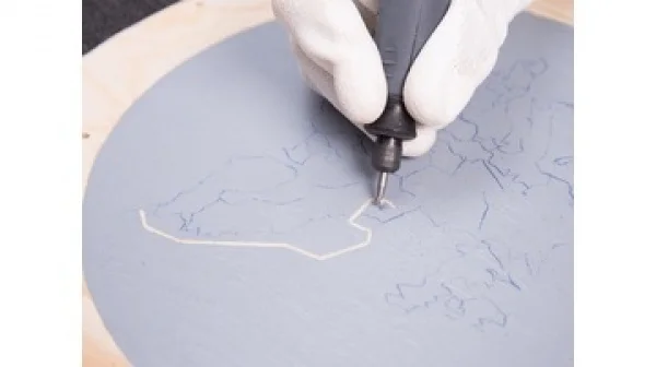 Dremel 192 fresa sferica media ad alta velocità 4,8 mm - dettaglio 4