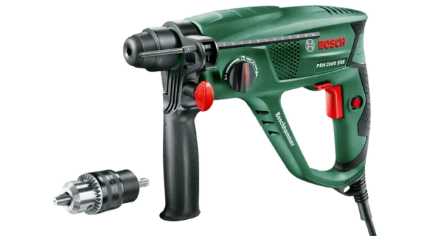 Bosch Hobby PBH 2500 SRE Tassellatore 600 W con mandrino adattatore
