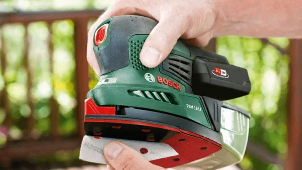 Bosch hobby psm 18 li levigatrice palmare a batteria 18 v 06033a1303 - dettaglio 6