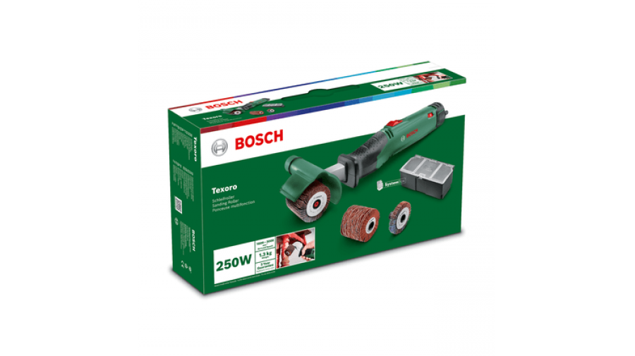 Bosch hobby texoro rullo abrasivo multiuso 250 w 06033b5101 - dettaglio 2