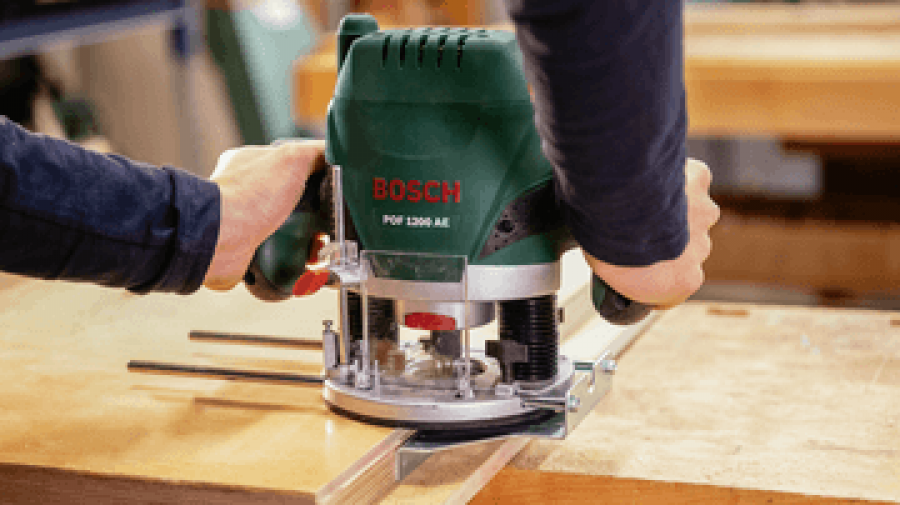 Bosch hobby pof 1200 ae fresatrice verticale 1200 w 060326a100 - dettaglio 4