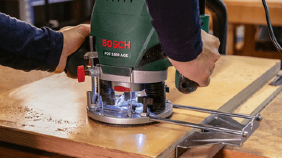 Bosch hobby pof 1400 ace fresatrice verticale 1400 w 060326c800 - dettaglio 4