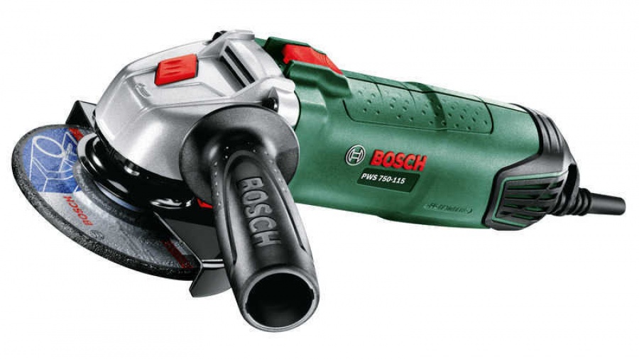 Bosch hobby pws 750-115 smerigliatrice angolare 750 w 115 mm 06033a240c - dettaglio 5