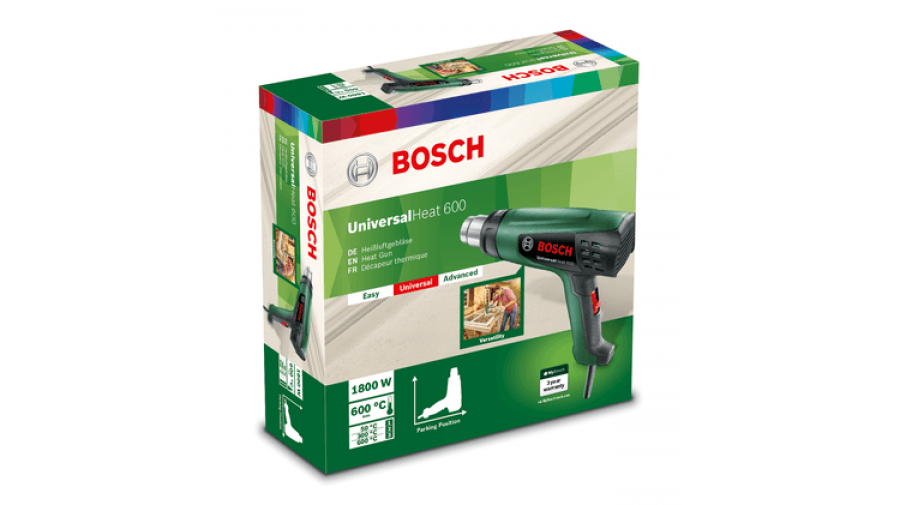 Bosch hobby universalheat 600 termosoffiatore 1800 w con bocchetta per vetro 06032a6101 - dettaglio 2