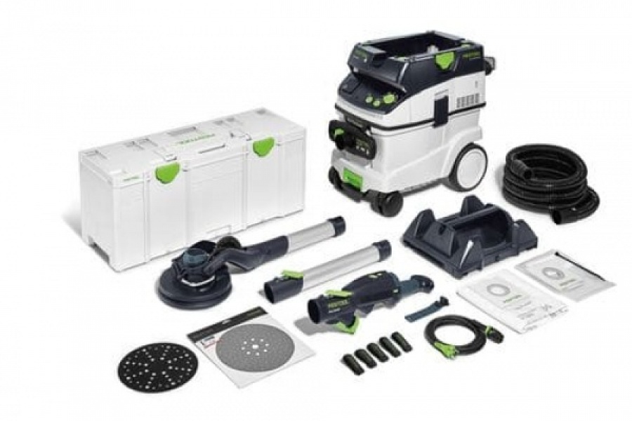 Festool LHS 2 225 EQI/CTL 36-Set Set Levigatrice a stelo con aspiratore - 576696