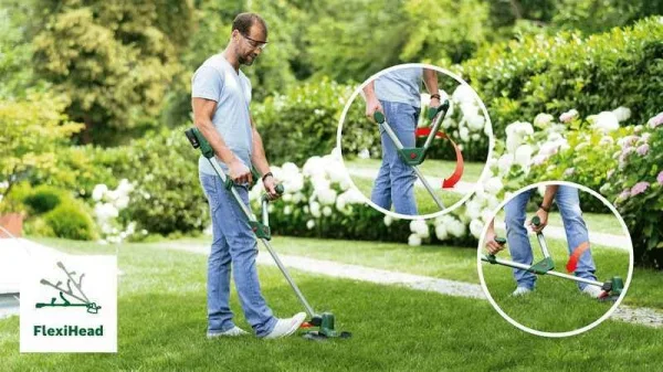 Bosch hobby universalgrasscut 18-260 tagliabordi 18 v con due batterie 06008c1d05 - dettaglio 6