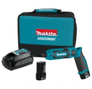 Makita td022dse avvitatore ad impulsi femmina 7,2 v doppia batteria - dettaglio 1