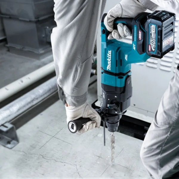 Makita hr007gm201 tassellatore 40 v sds plus con doppia batteria - dettaglio 7