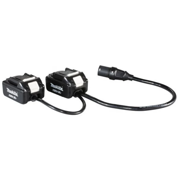 Makita 191j51-5 adattatore due batterie 18 v connettore pdc01 - dettaglio 1