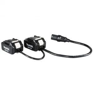 Makita 191j51-5 adattatore due batterie 18 v connettore pdc01 - dettaglio 1