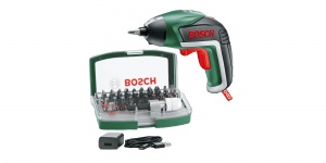 Bosch Hobby IXO 5 Avvitatore a batteria 3,6 V con set di inserti 32 Pz.