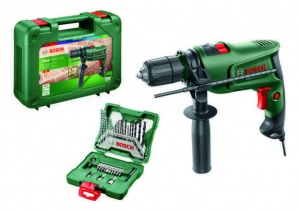 Bosch hobby easyimpact 630 + x33 trapano avvitatore a percussione 630 w con set accessori 33 pz. 0603133102 - dettaglio 1