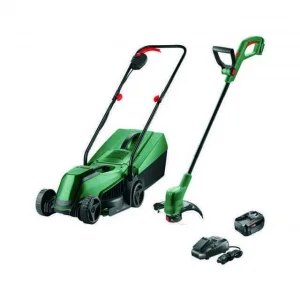 Bosch Hobby Set tagliaerba e tagliabordi a batteria 18 V 06008B9D02