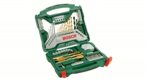 Bosch hobby x-line 70 pz. set di punte e bit con rivestimento tin 2607019329 - dettaglio 1