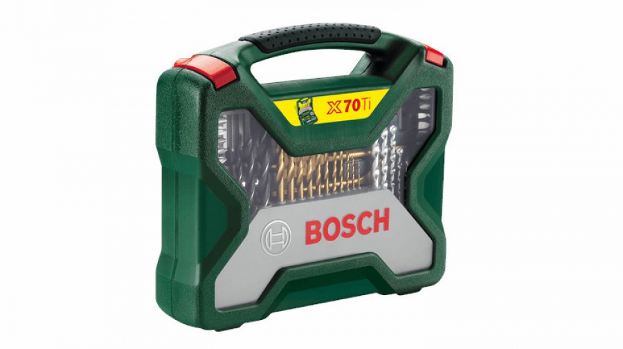 Bosch hobby x-line 70 pz. set di punte e bit con rivestimento tin 2607019329 - dettaglio 2