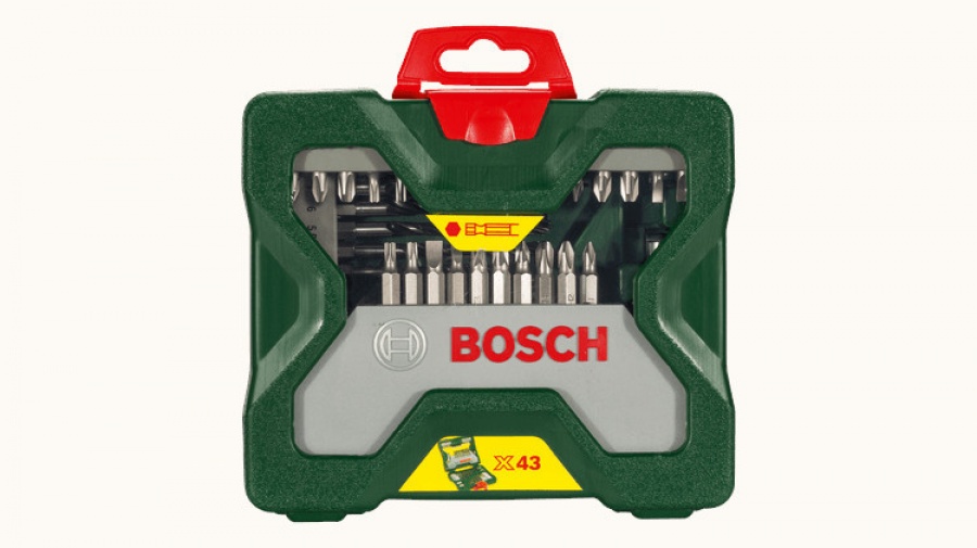 Bosch hobby x-line 43 pz. set di punte e bit per codolo esagonale 2607019613 - dettaglio 2