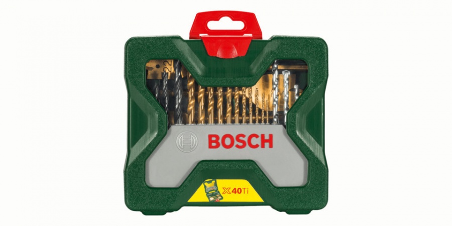 Bosch hobby x-line 40 pz. set di punte e bit con rivestimento tin 2607019600 - dettaglio 2