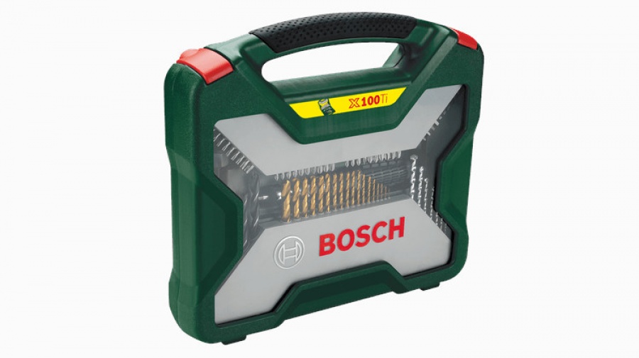 Bosch hobby x-line 100 pz. set di punte e bit con rivestimento tin 2607019330 - dettaglio 2