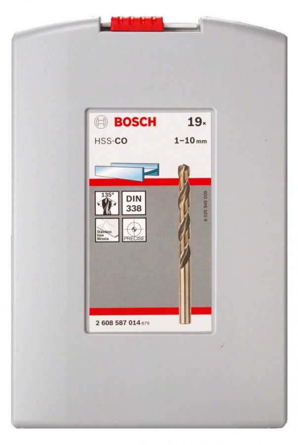 Bosch hss al cobalto probox set punte metallo 19 pz. 2608587014 - dettaglio 2