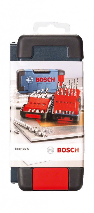 Bosch hss-g toughbox set punte metallo 18 pz. 2607019578 - dettaglio 2