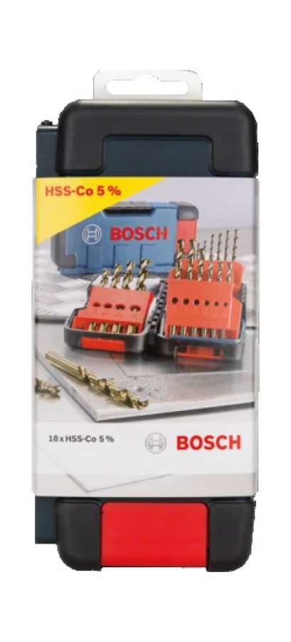 Bosch hss al cobalto toughbox set punte metallo 18 pz. 2607017047 - dettaglio 2