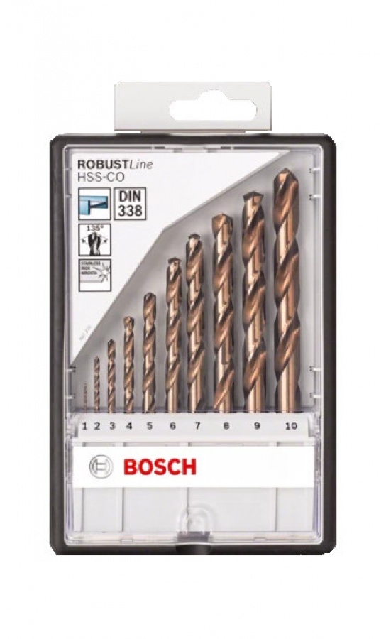 Bosch hss al cobalto probox set punte metallo 10 pz. 2607019925 - dettaglio 2