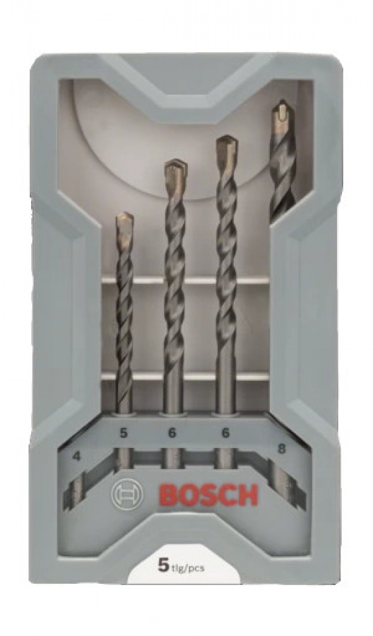 Bosch cyl-3 set punte calcestruzzo 5 pz. 2607017080 - dettaglio 2